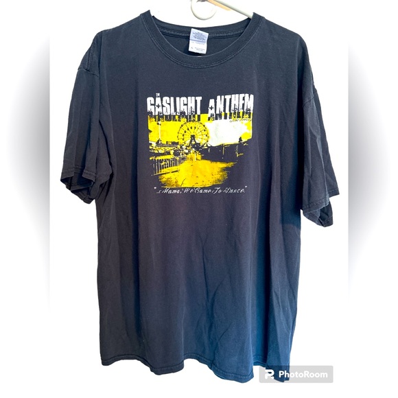 The Gaslight Anthem Graphic T-Shirt Size XL Rare